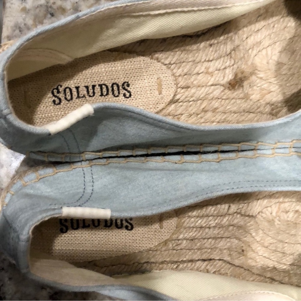 Soludos Beach Theme Espadrilles. Sz 8.5 - Picture 5 of 7